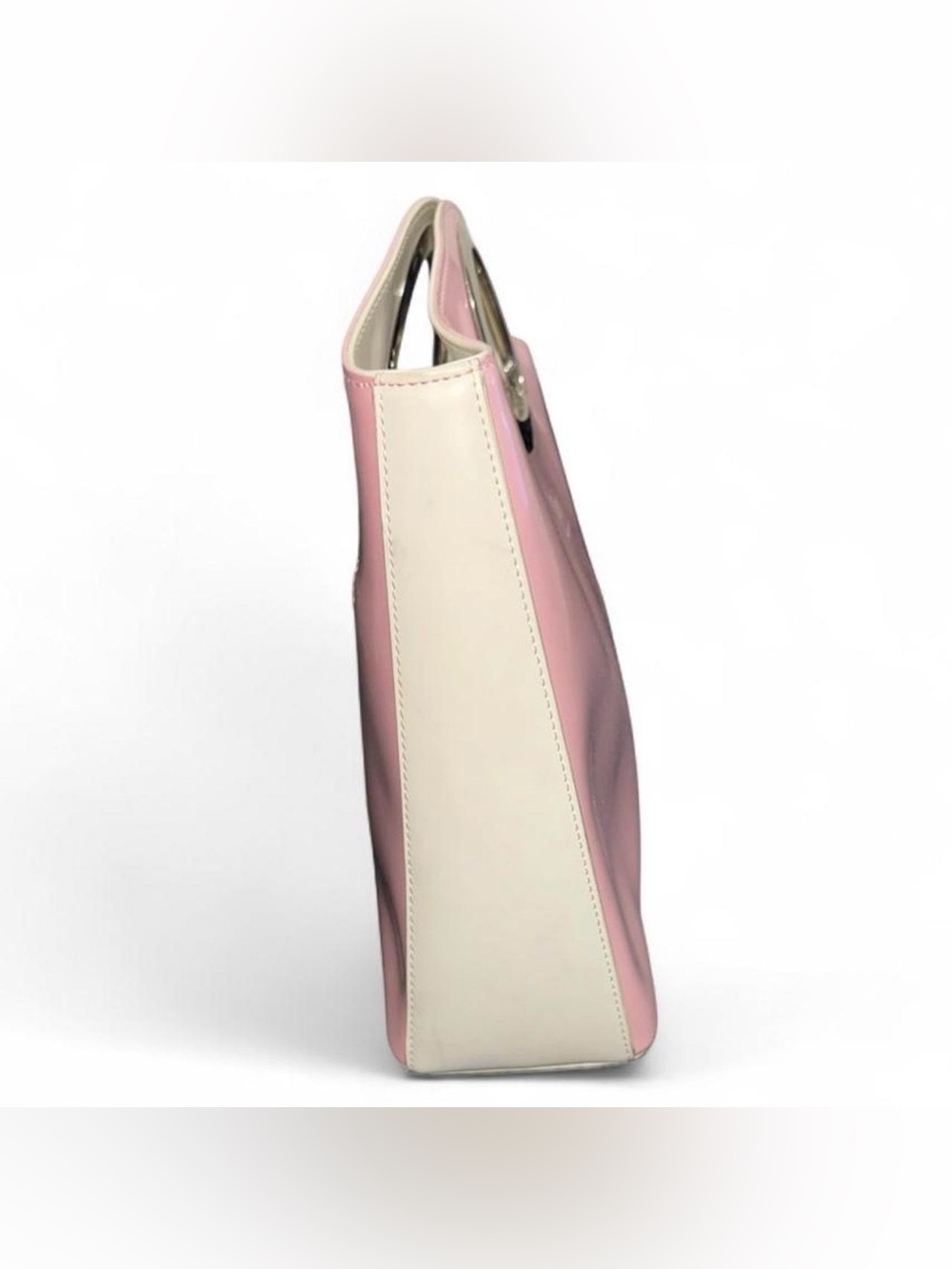 Pink Structured Top-Handle Tote - Picture 5 of 6